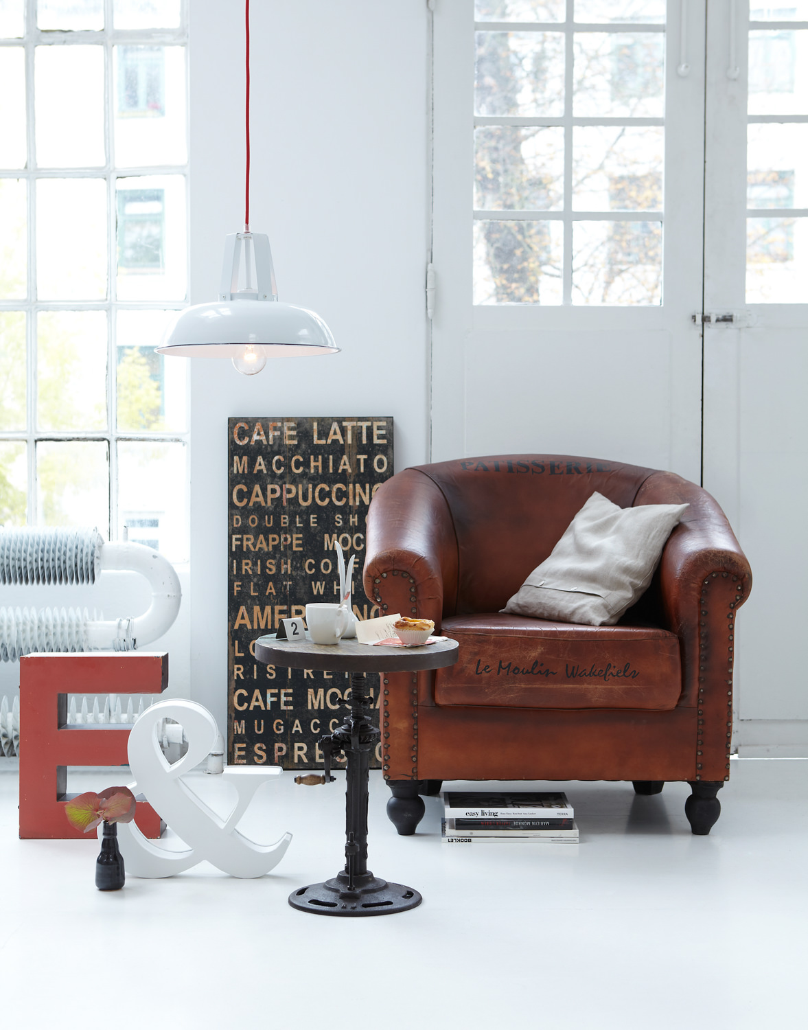 Impressionen Versand, Ledersessel